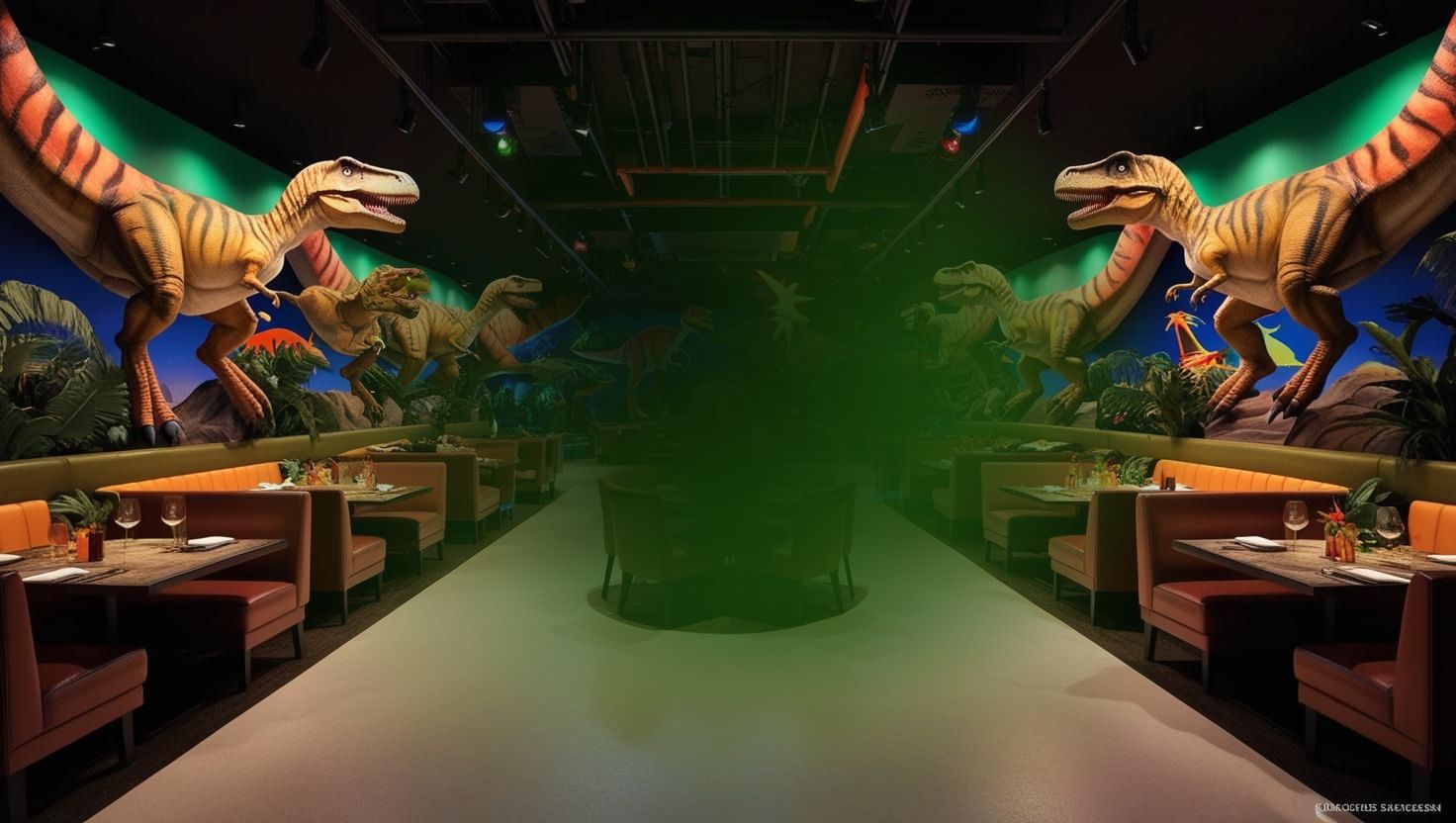 Dino Restaurant With Blob2